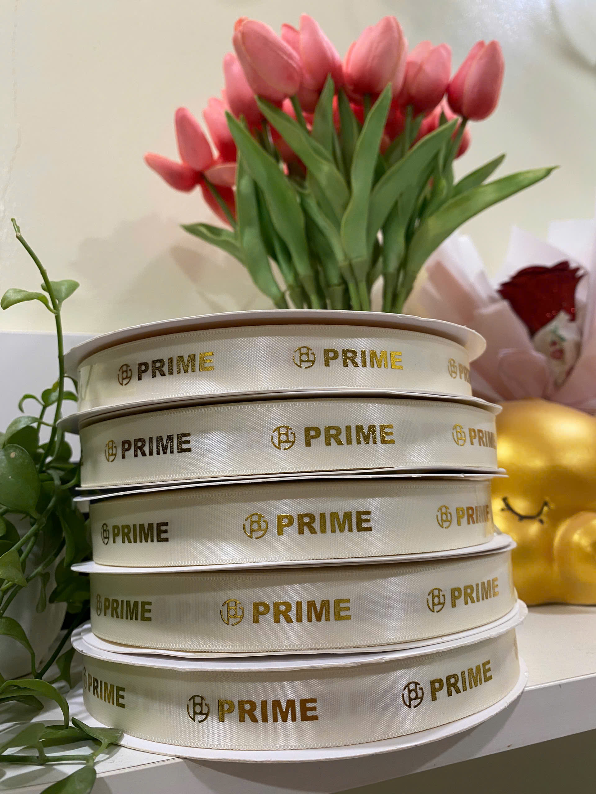 ÉP KIM ÉP NHŨ LÊN DÂY RIBON VẢI LỤA - IN MINH HÀ